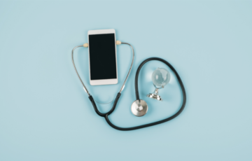 Mobile monitoring and a stethoscope